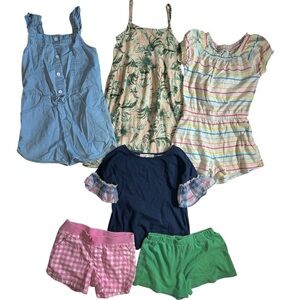 EUC 6pc bundle of girls summer clothes size 5